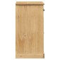 vidaXL Μπουφές με Συρτάρια VIGO 78 x 40 x 75 εκ. από Μασίφ Ξύλο Πεύκου