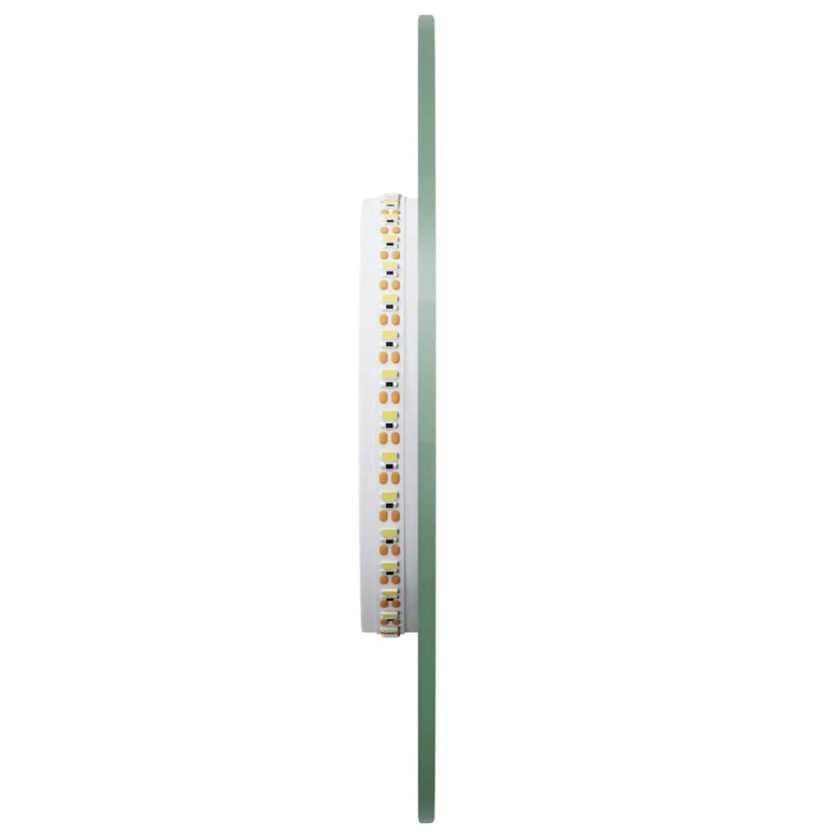 vidaXL Καθρέφτης Μπάνιου με LED Οβάλ 50x20 εκ.