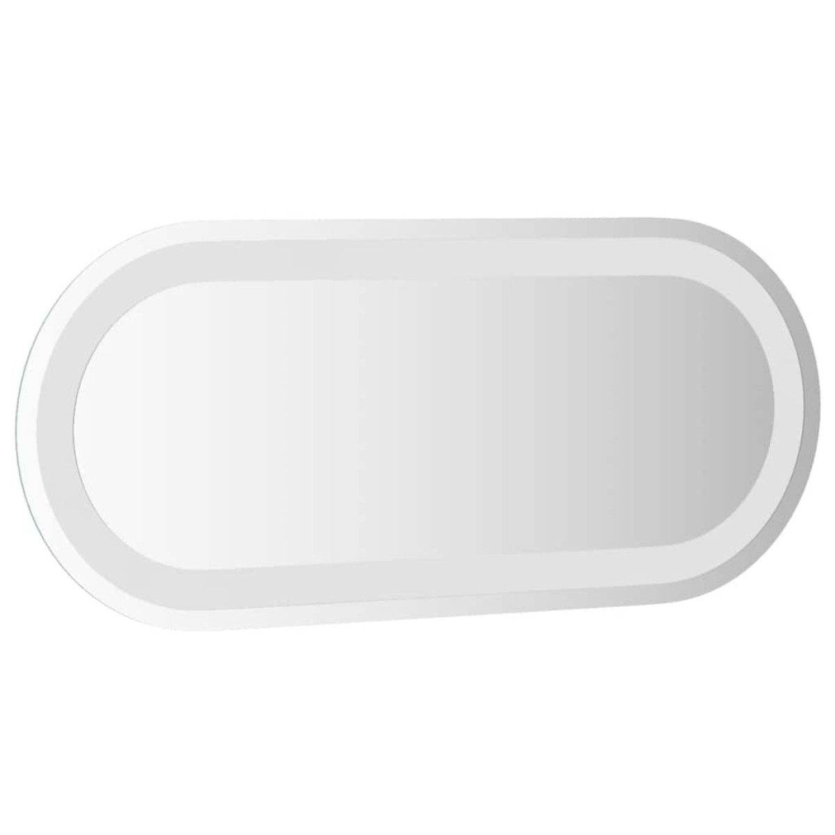 vidaXL Καθρέφτης Μπάνιου με LED Οβάλ 60x25 εκ.