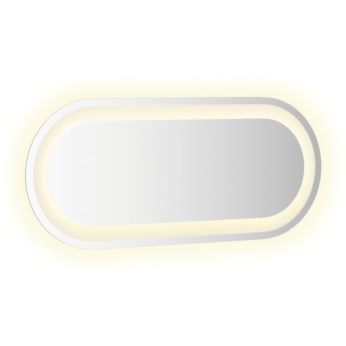 vidaXL Καθρέφτης Μπάνιου με LED Οβάλ 60x25 εκ.