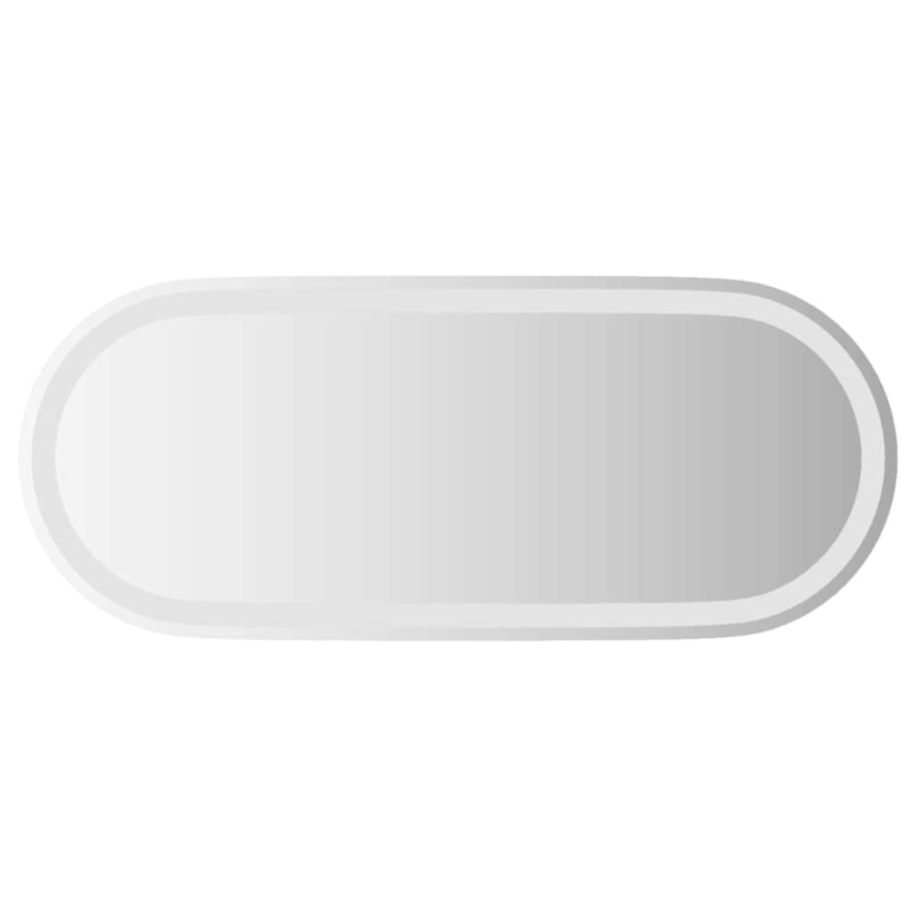 vidaXL Καθρέφτης Μπάνιου με LED Οβάλ 90x40 εκ.