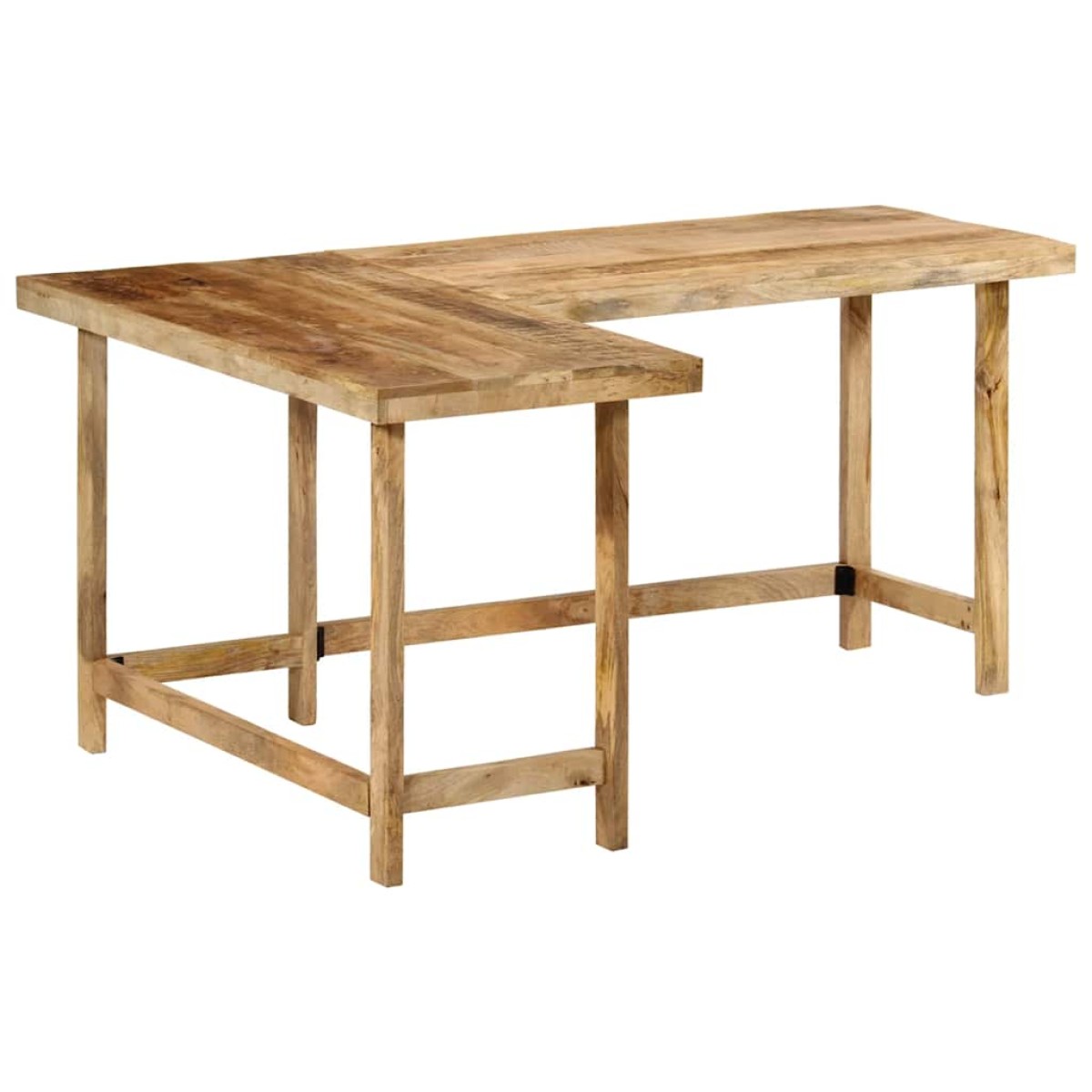 vidaXL Γραφείο 165x110x75 cm Mango από μασίφ ξύλο