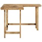 vidaXL Γραφείο 165x110x75 cm Mango από μασίφ ξύλο