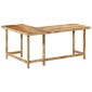 vidaXL Γραφείο 165x110x75 cm Mango από μασίφ ξύλο