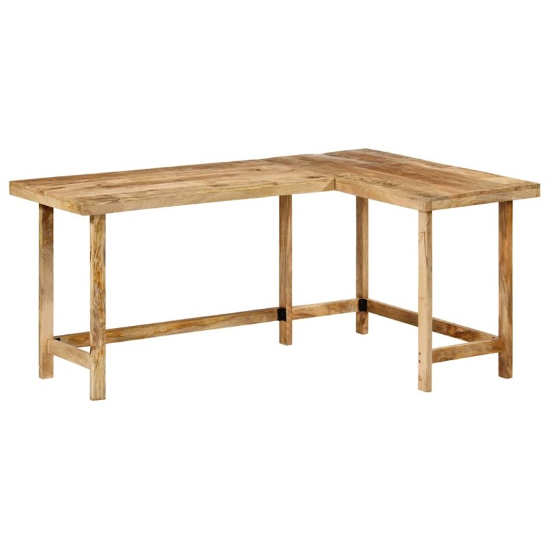 vidaXL Γραφείο 165x110x75 cm Mango από μασίφ ξύλο