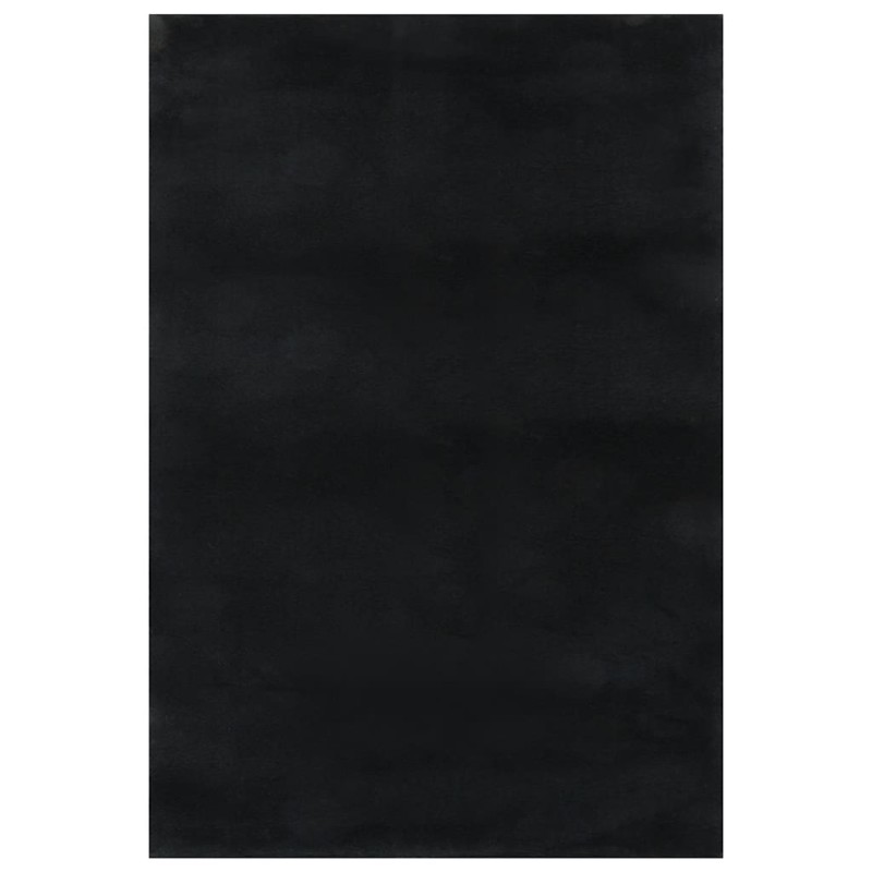 vidaXL Χαλί Shaggy Μαύρο 240x305 εκ. από Πολυεστέρα