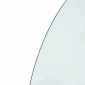 vidaXL Πλάκα Γυαλιού Τζακιού Διαφανές 800 x 500 mm Γυαλί
