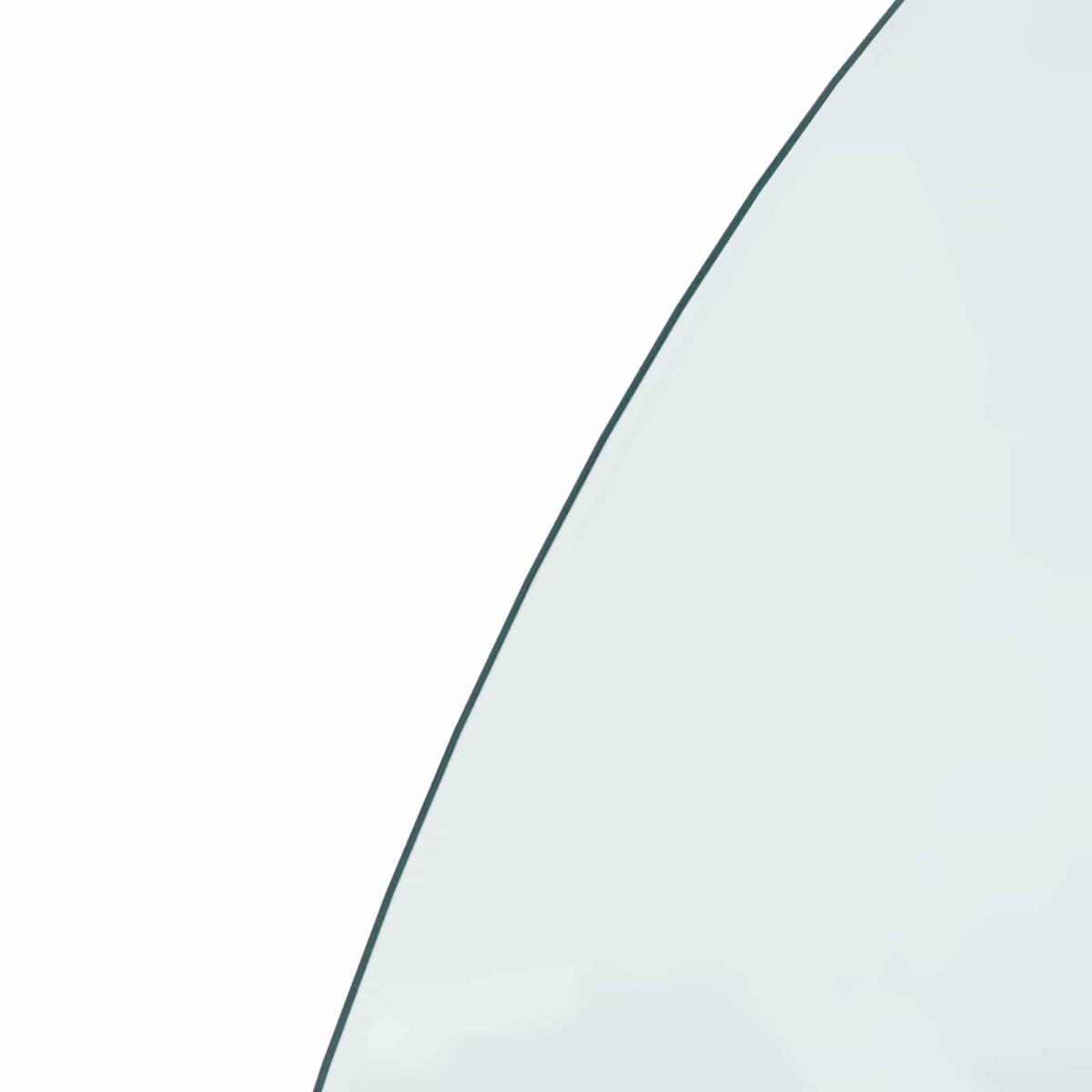 vidaXL Πλάκα Γυαλιού Τζακιού Διαφανές 1000 x 600 mm Γυαλί