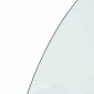 vidaXL Πλάκα Γυαλιού Τζακιού Διαφανές 1000 x 600 mm Γυαλί