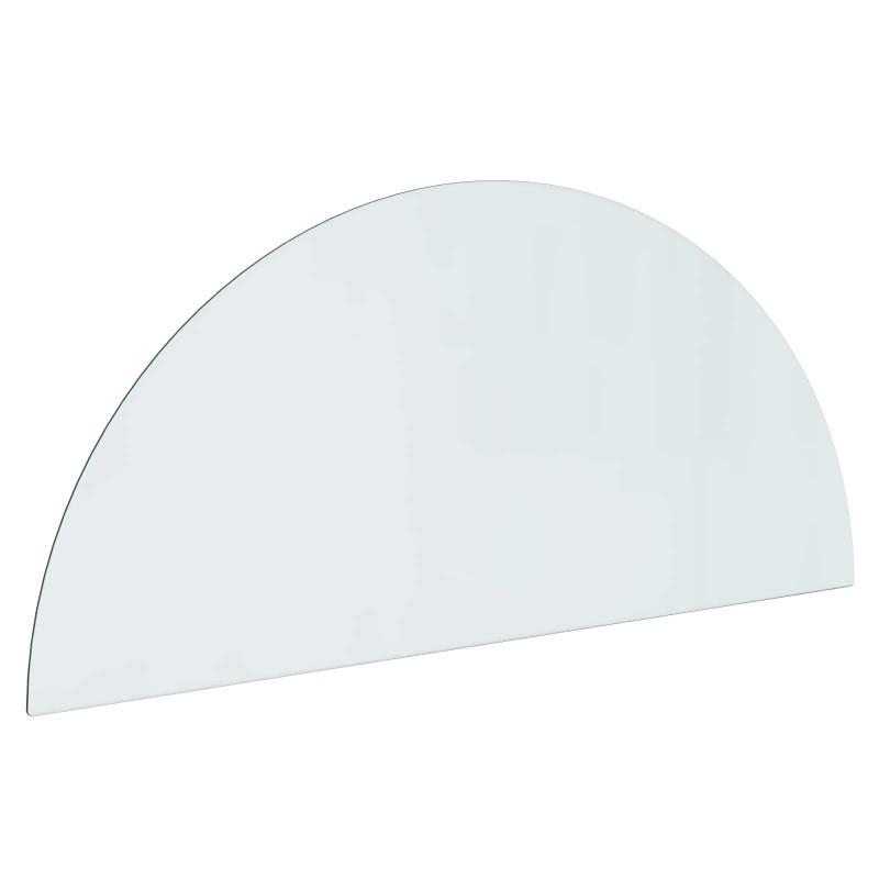 vidaXL Πλάκα Γυαλιού Τζακιού Διαφανές 1200 x 500 mm Γυαλί