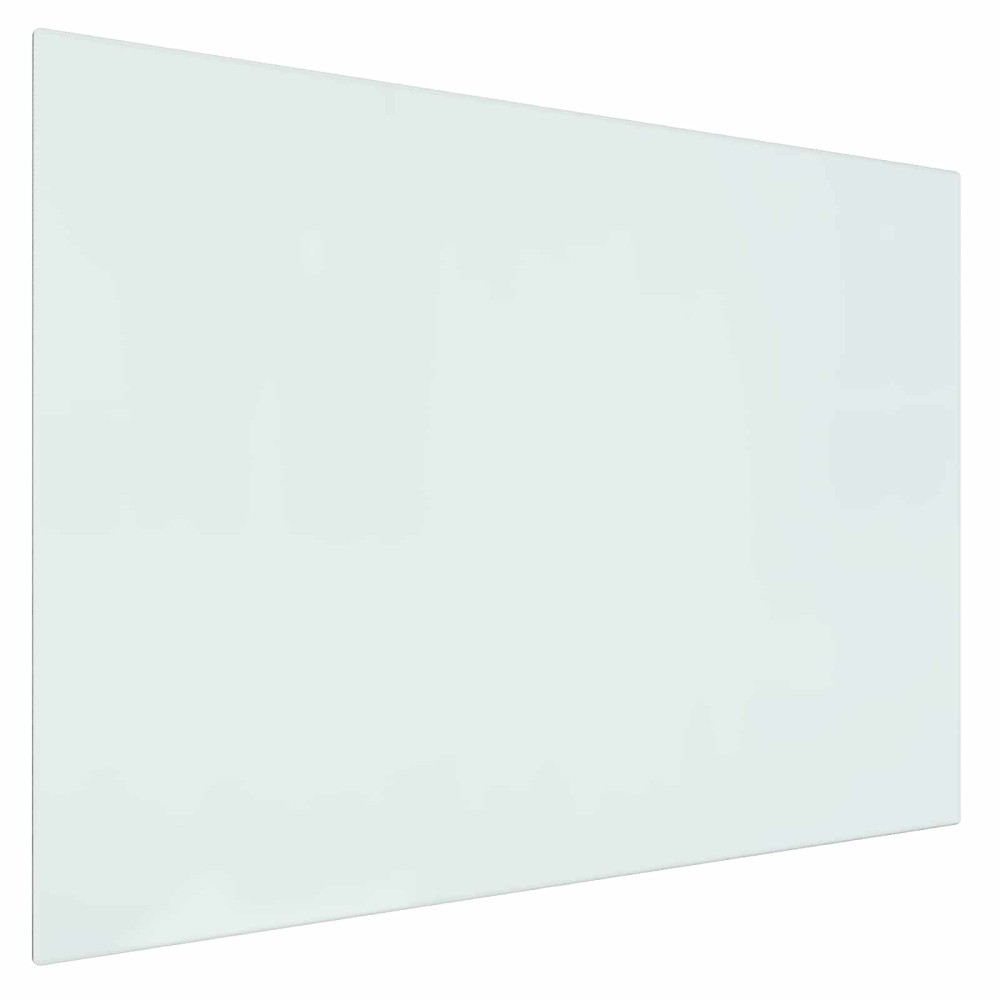 vidaXL Πλάκα Γυαλιού Τζακιού Διαφανές 80 x 60 cm Γυαλί
