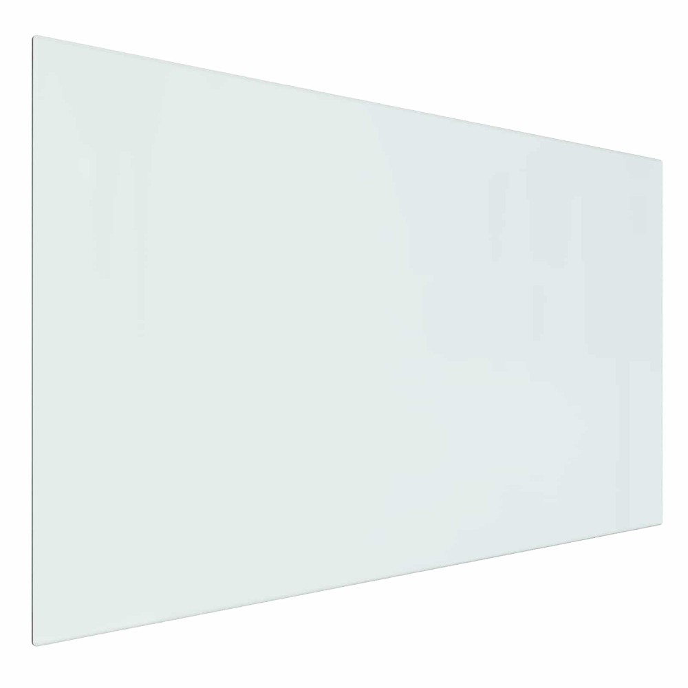 vidaXL Πλάκα Γυαλιού Τζακιού Διαφανές 100 x 60 cm Γυαλί