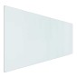 vidaXL Πλάκα Γυαλιού Τζακιού Διαφανές 120 x 50 cm Γυαλί