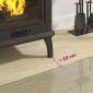 vidaXL Πλάκα Γυαλιού Τζακιού Διαφανές 100 x 50 cm Γυαλί