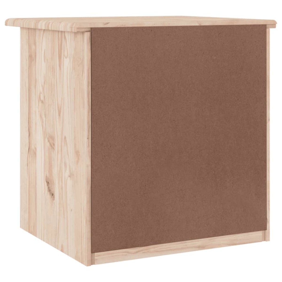 vidaXL Κομοδίνο ALTA 43 x 35 x 40,5 εκ. από Μασίφ Ξύλο Πεύκου