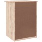 vidaXL Κομοδίνο ALTA 41 x 35 x 55 εκ. από Μασίφ Ξύλο Πεύκου