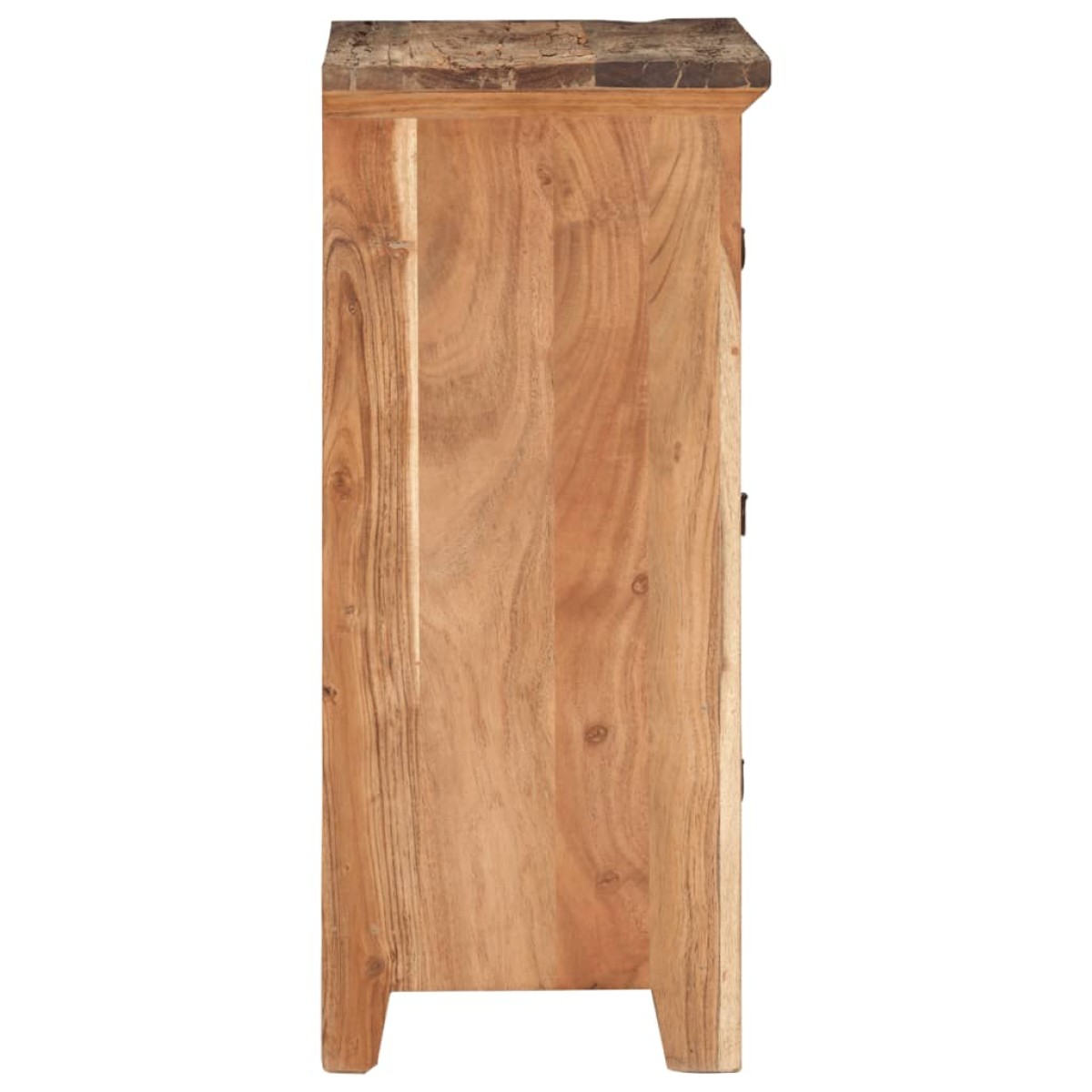 vidaXL Βοηθητικό Ντουλάπι 55 x 33 x 75 εκ. από Μασίφ Ξύλο Ακακίας