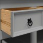 vidaXL Μπουφές Corona Γκρι 112x43x78 εκ. Μασίφ Ξύλο Μεξικάνικου Πεύκου