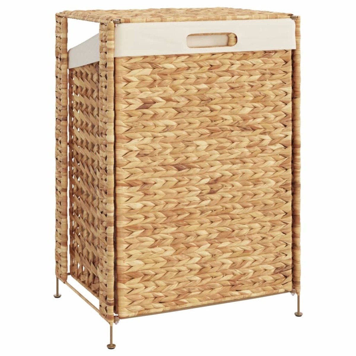 vidaXL Καλάθι Άπλυτων 44 x 34 x 64 εκ. από Υάκινθο Νερού