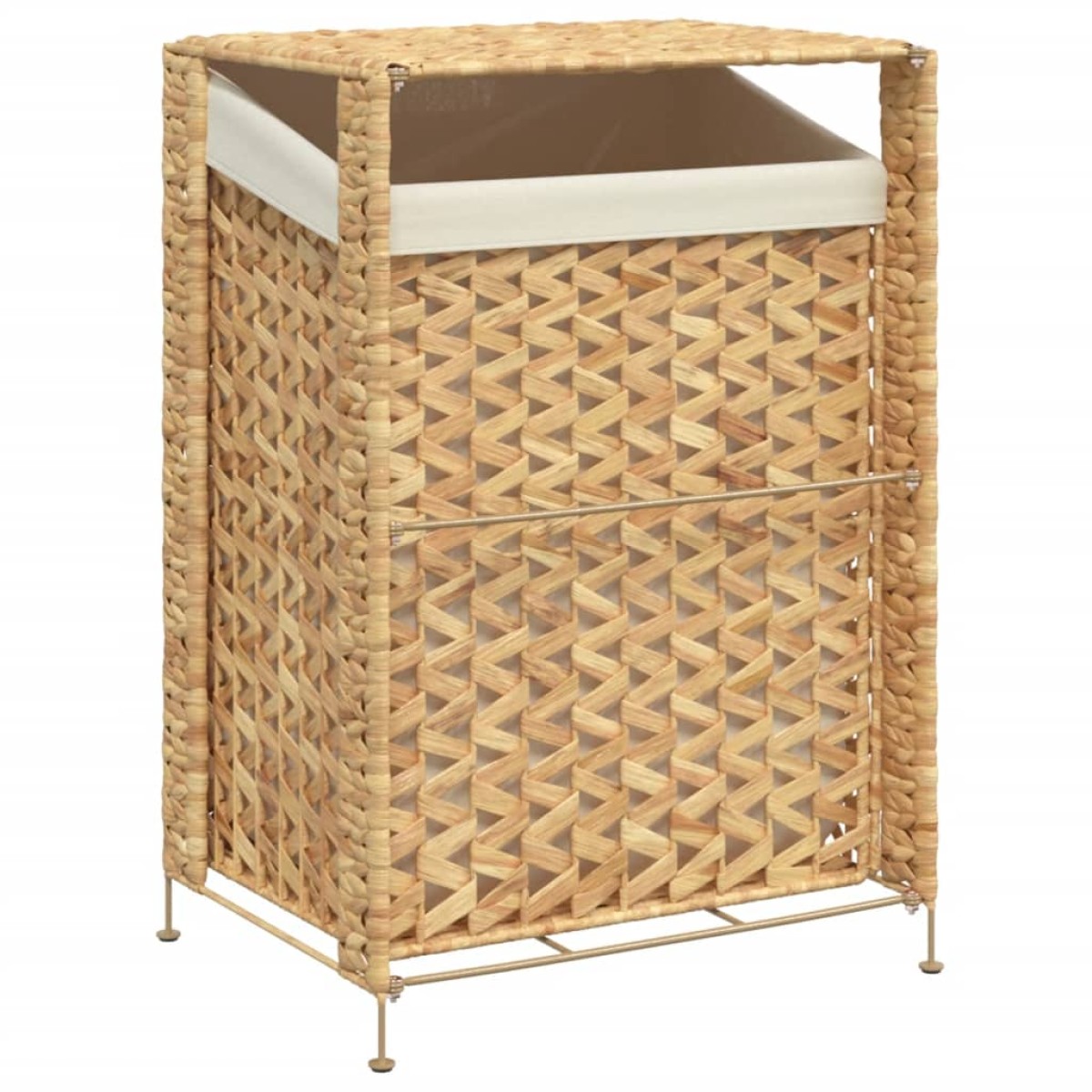 vidaXL Καλάθι Άπλυτων 44 x 34 x 64 εκ. από Υάκινθο Νερού