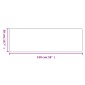 vidaXL Χαλί Διάδρομος Εμφάνιση Σιζάλ Taupe 50x150 εκ.