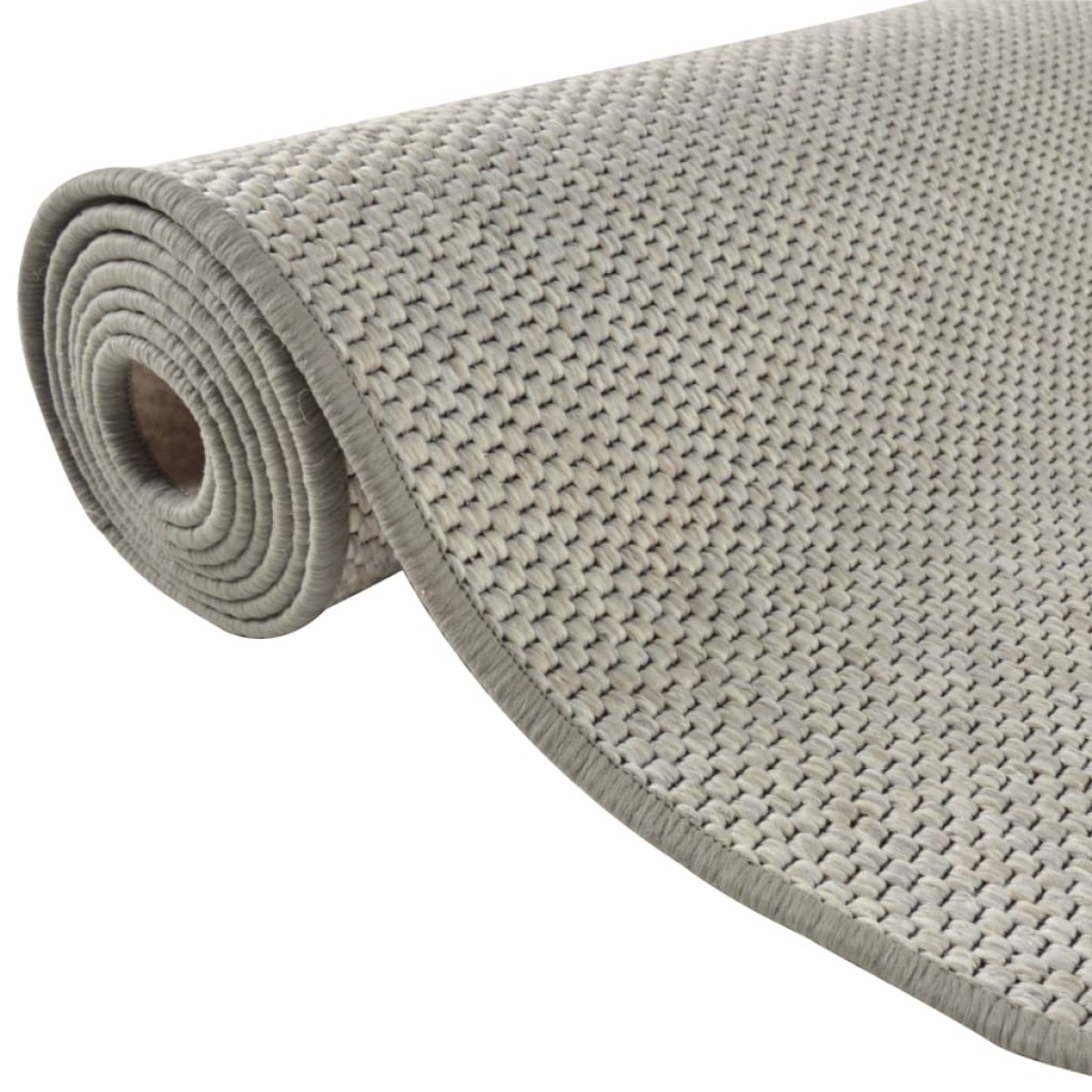 vidaXL Χαλί Διάδρομος Εμφάνιση Σιζάλ Taupe 50x250 εκ.