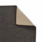 vidaXL Χαλί Διάδρομος Εμφάνιση Σιζάλ Ανθρακί 50 x 150 εκ.