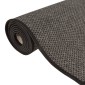 vidaXL Χαλί Διάδρομος Εμφάνιση Σιζάλ Ανθρακί 50 x 200 εκ.