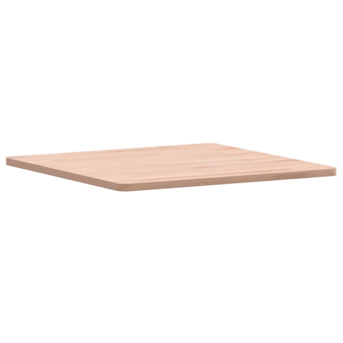 vidaXL Επιφάνεια Τραπεζιού Τετράγωνη 50x50x1,5 εκ. Μασίφ Ξύλο Οξιάς