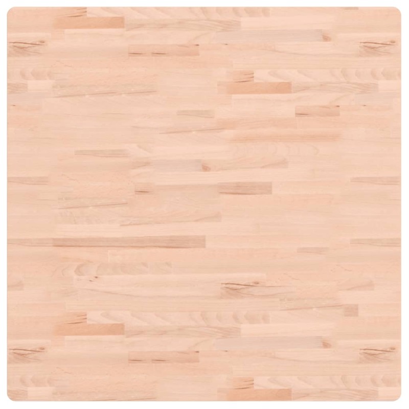 vidaXL Επιφάνεια Τραπεζιού Τετράγωνη 90x90x1,5 εκ. Μασίφ Ξύλο Οξιάς