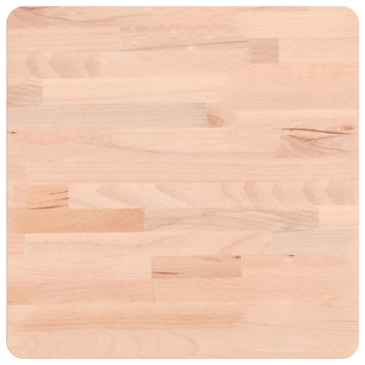 vidaXL Επιφάνεια Τραπεζιού Τετράγωνη 40x40x2,5 εκ. Μασίφ Ξύλο Οξιάς