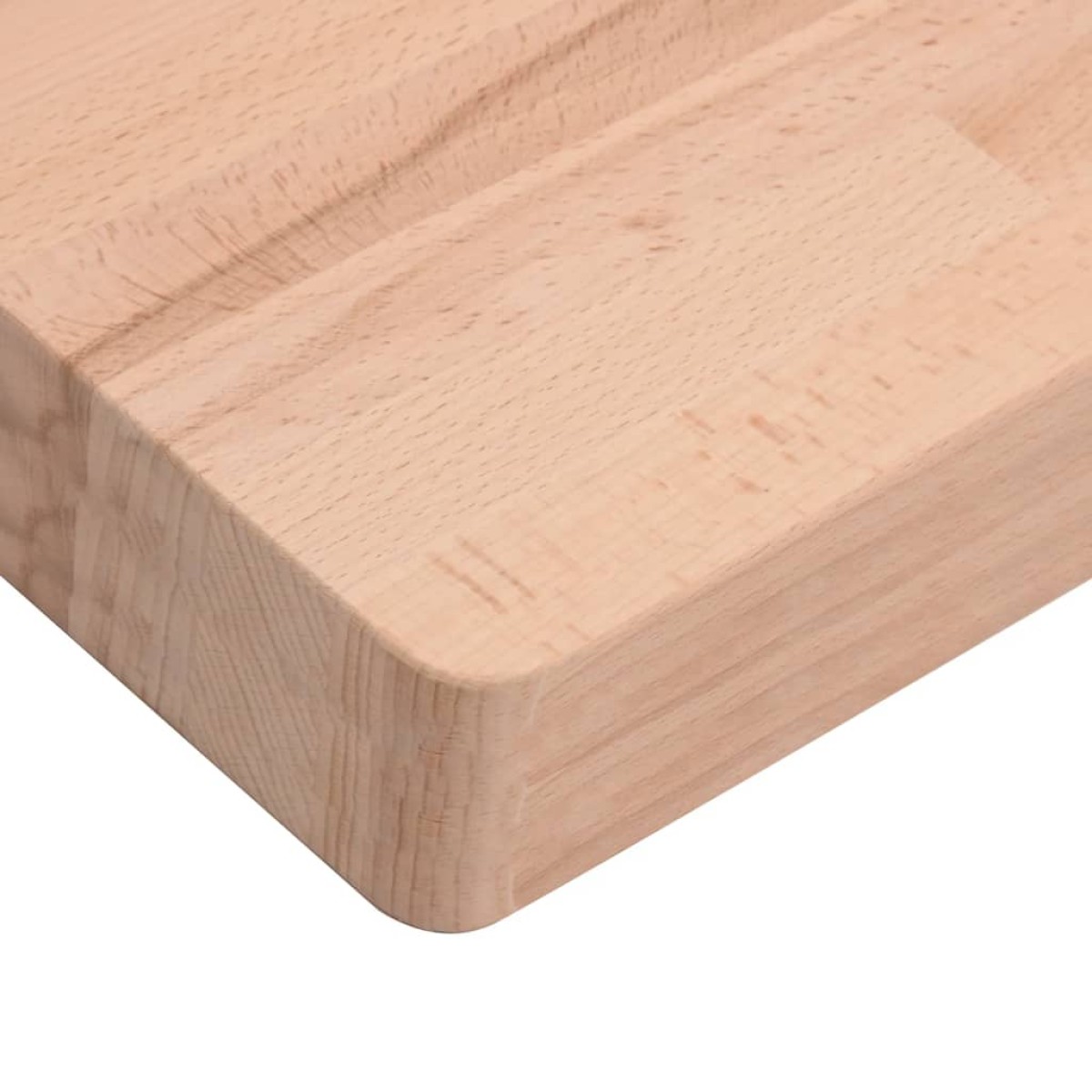 vidaXL Επιφάνεια Τραπεζιού Τετράγωνη 60x60x4 εκ. Μασίφ Ξύλο Οξιάς