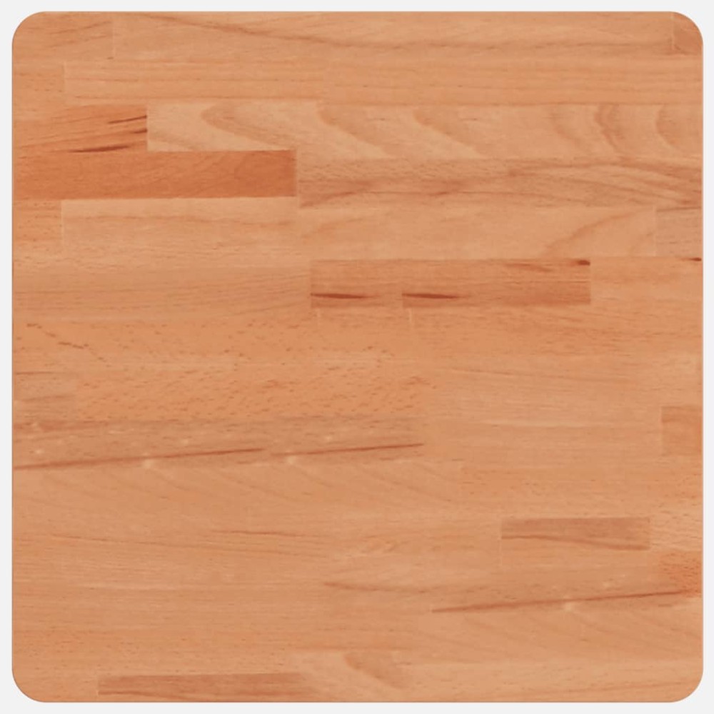 vidaXL Επιφάνεια Τραπεζιού Τετράγωνη 40x40x4 εκ. Μασίφ Ξύλο Οξιάς