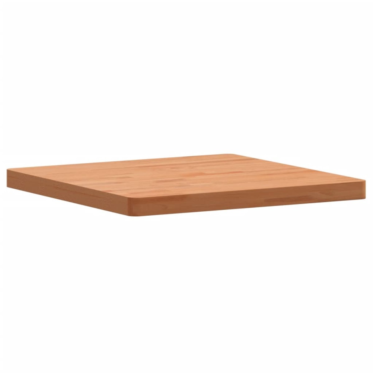 vidaXL Επιφάνεια Τραπεζιού Τετράγωνη 60x60x4 εκ. Μασίφ Ξύλο Οξιάς