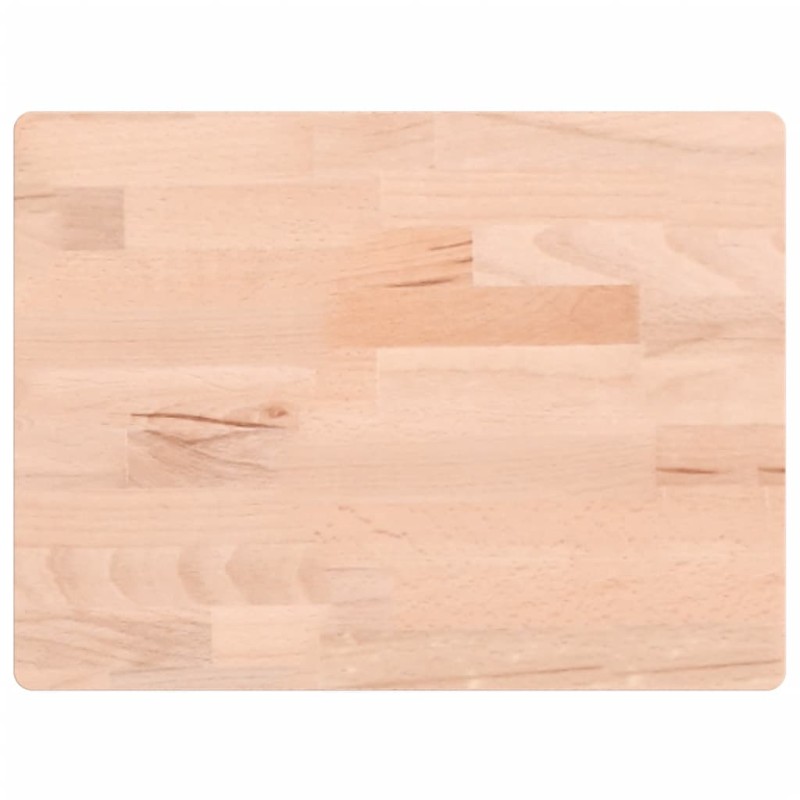vidaXL Επιφάνεια Κοπής 40x30x4 εκ. από Μασίφ Ξύλο Οξιάς
