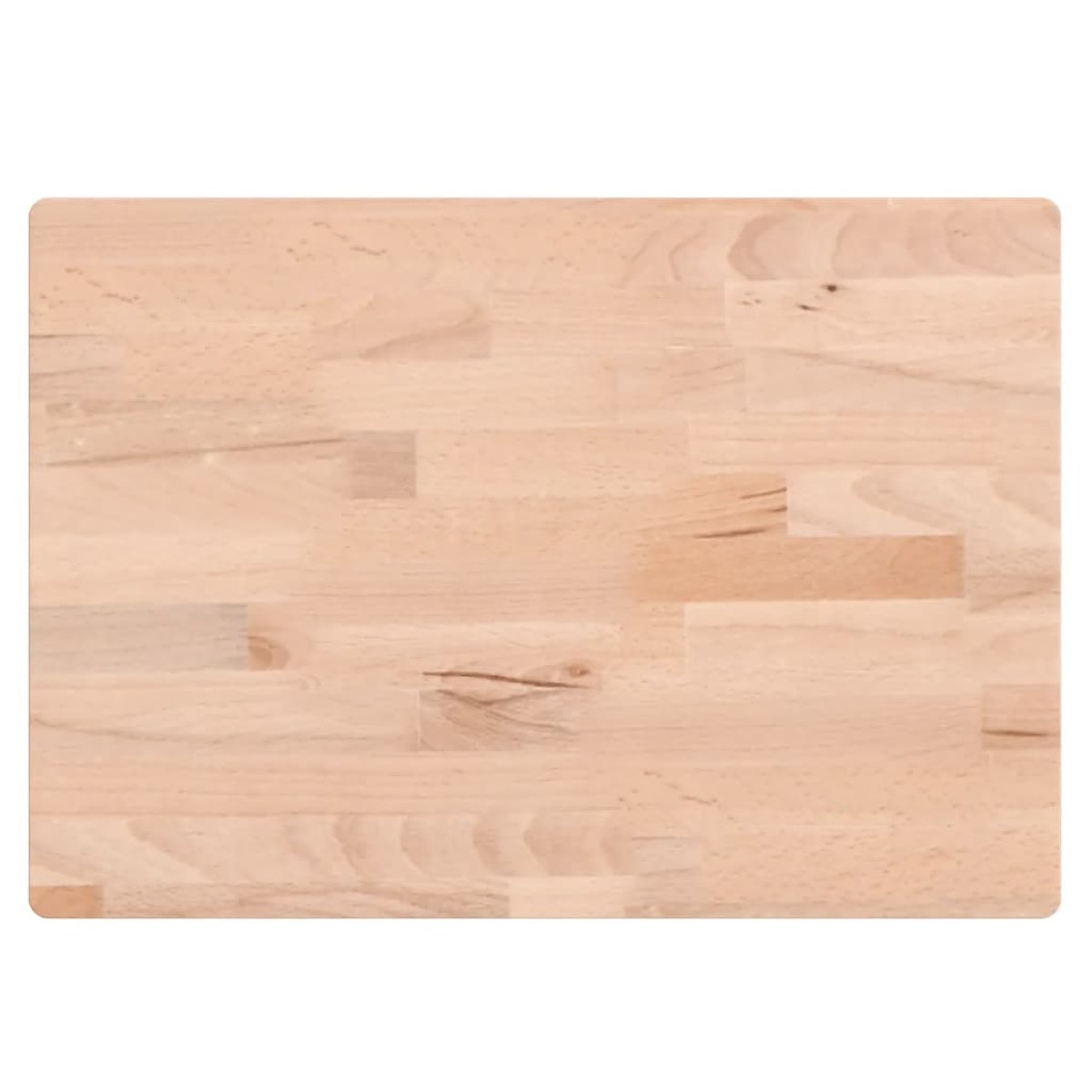 vidaXL Επιφάνεια Κοπής 50x35x4 εκ. από Μασίφ Ξύλο Οξιάς