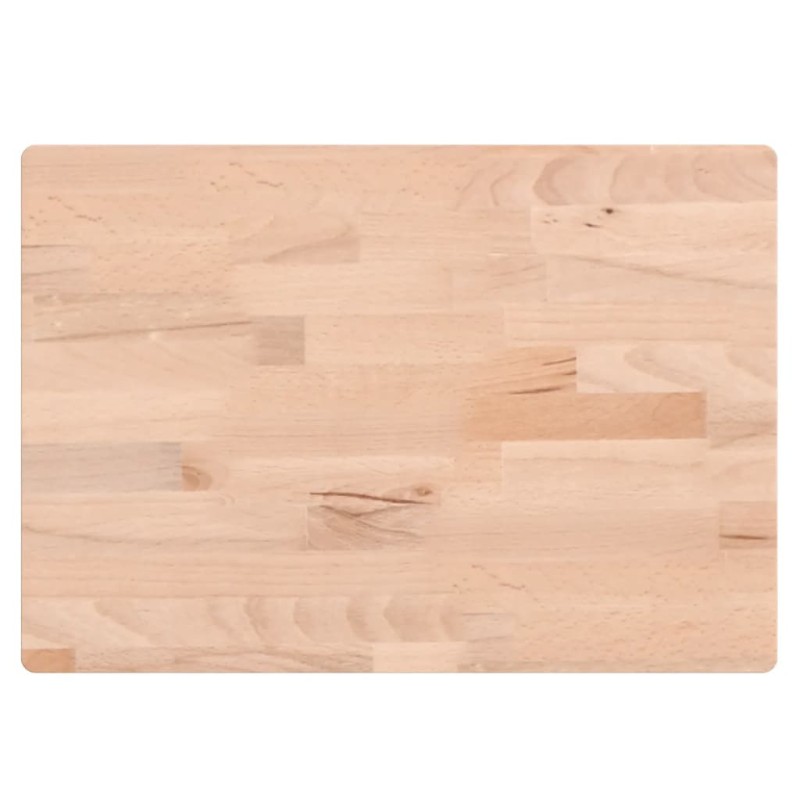vidaXL Επιφάνεια Κοπής 50x35x4 εκ. από Μασίφ Ξύλο Οξιάς