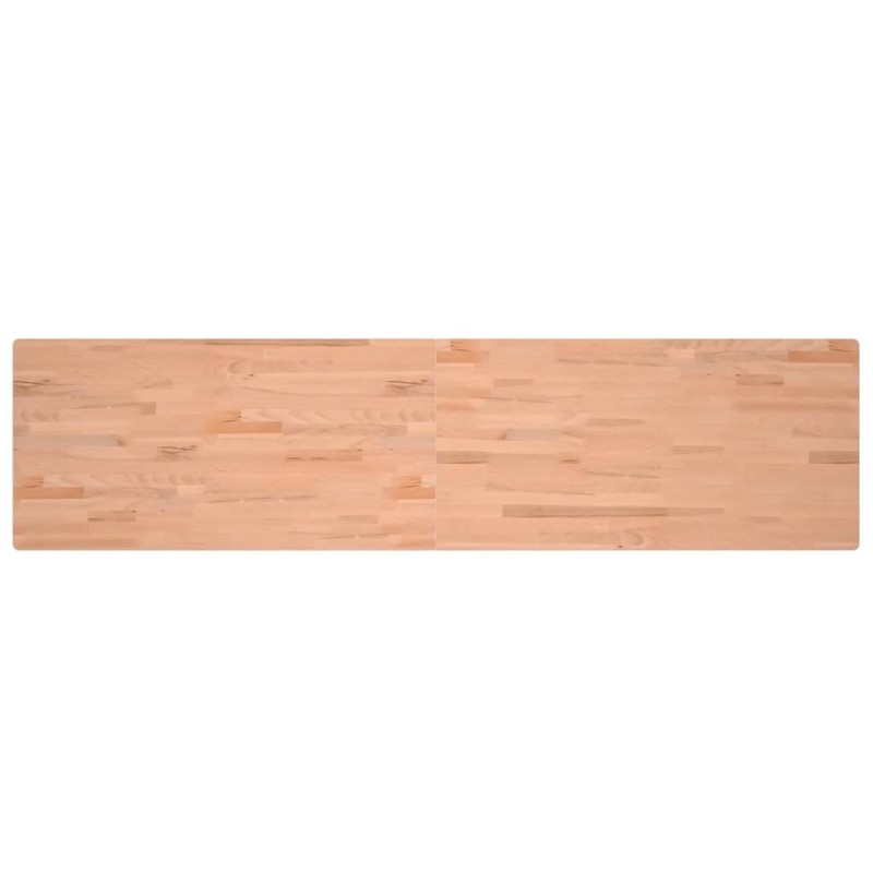 vidaXL Επιφάνεια Γραφείου 220 x 55 x 2,5 εκ. από Μασίφ Ξύλο Οξιάς