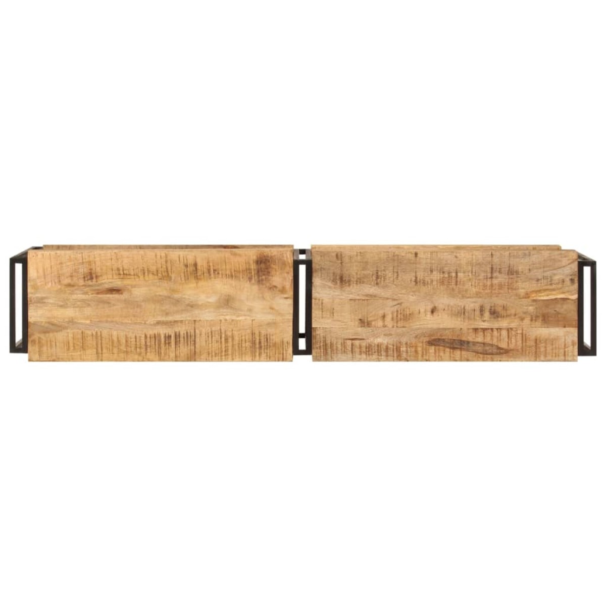 vidaXL Έπιπλο Τηλεόρασης 160 x 30 x 40 εκ. από Μασίφ Ξύλο Μάνγκο