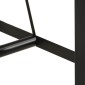 vidaXL Τραπέζι Μπαρ 110 x 55 x 107 εκ. από Μασίφ Ξύλο Ακακίας & Σίδηρο