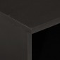 vidaXL Κομοδίνα 2 τεμ. Μαύρα 40 x 33 x 46 εκ. από Μασίφ Ξύλο Μάνγκο