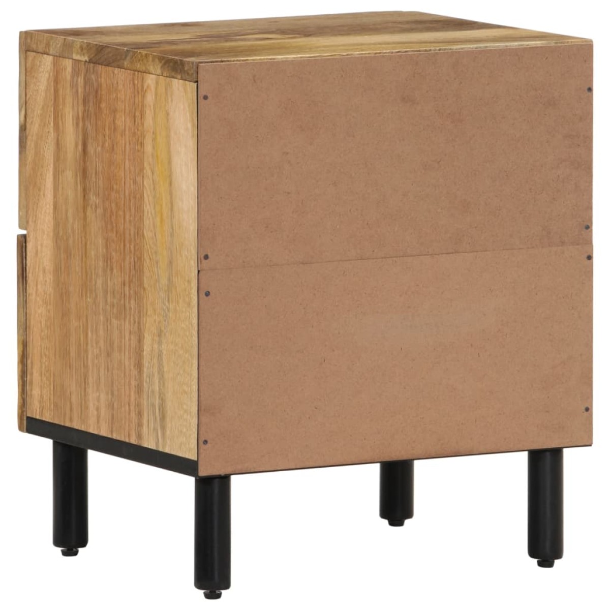 vidaXL Κομοδίνα 2 τεμ. 40 x 33 x 46 εκ. από Μασίφ Ξύλο Μάνγκο