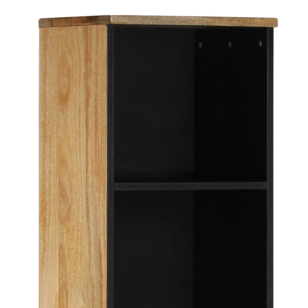 vidaXL Ντουλάπι Μπάνιου 38 x 33 x 160 εκ. από Μασίφ Ξύλο Μάνγκο