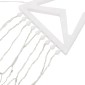 vidaXL Φωτιστικό Χριστουγεννιάτικο Δέντρο 320 LED Ψυχρό Λευκό 375 εκ.