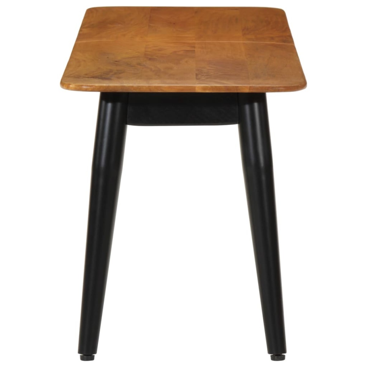 vidaXL Πάγκος 160 x 40 x 45 εκ. από Μασίφ Ξύλο Μάνγκο και Σίδερο