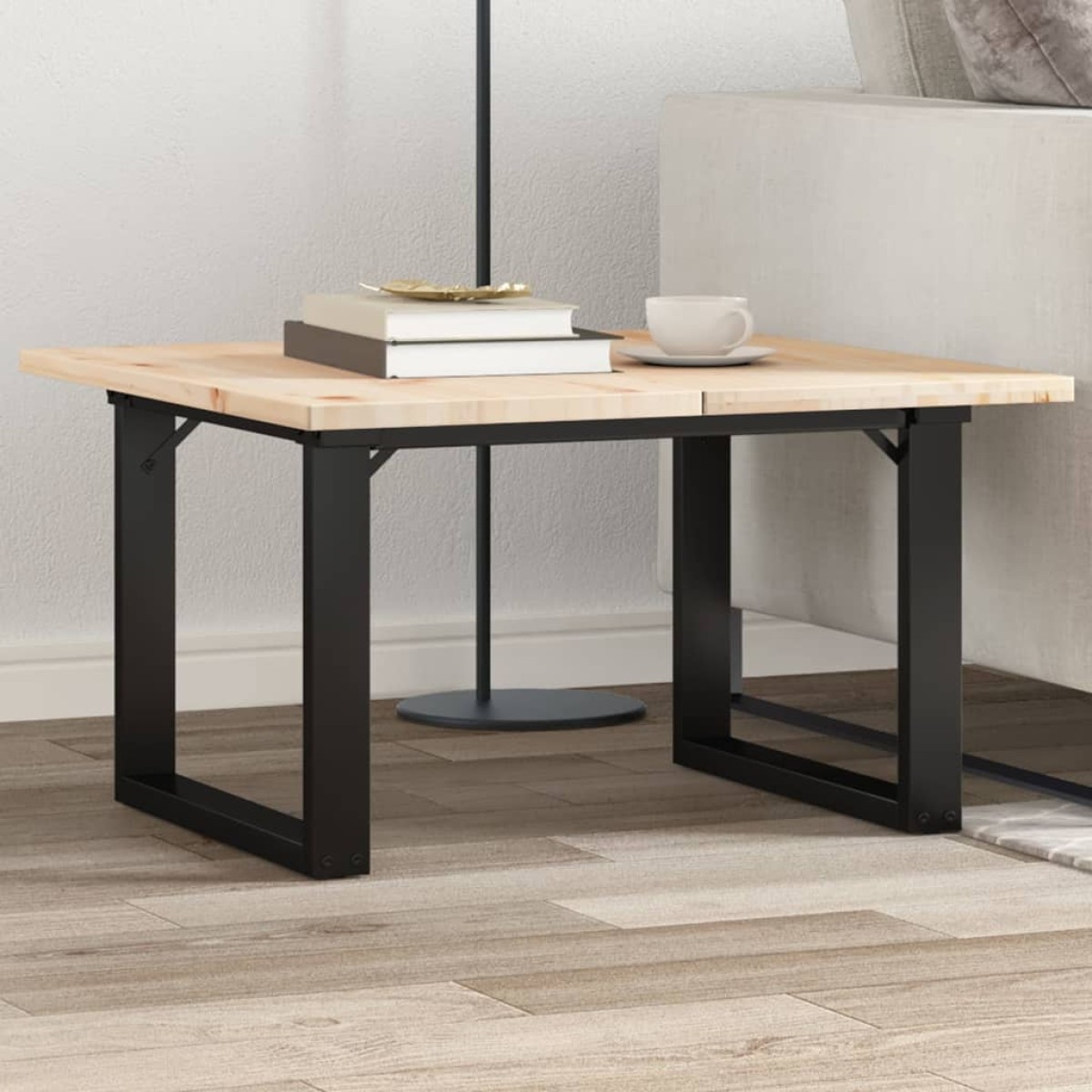 vidaXL Πόδια Τραπεζιού Σαλονιού σε Σχήμα «Ο» 60x50x38 εκ. Ατσάλι
