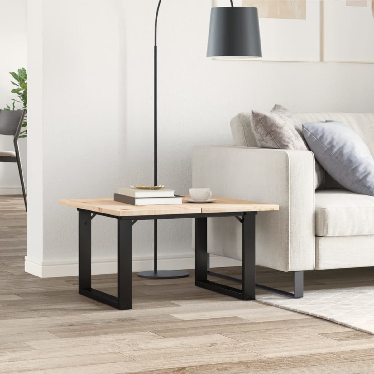 vidaXL Πόδια Τραπεζιού Σαλονιού σε Σχήμα «Ο» 60x50x38 εκ. Ατσάλι
