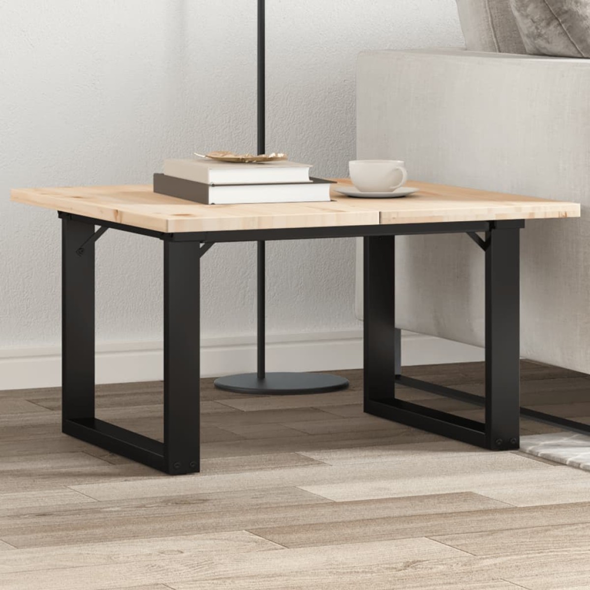 vidaXL Πόδια Τραπεζιού Σαλονιού σε Σχήμα «Ο» 60x40x38 εκ. Ατσάλι