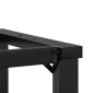 vidaXL Πόδια Τραπεζιού Σαλονιού σε Σχήμα «Ο» 70x30x43 εκ. Ατσάλι