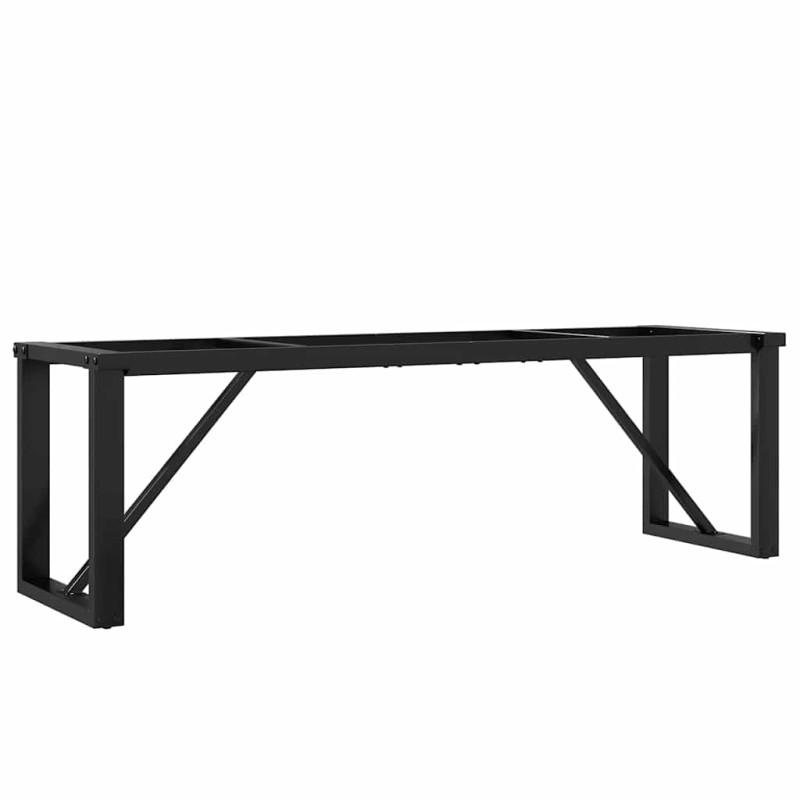 vidaXL Πόδια Τραπεζιού Σαλονιού σε Σχήμα «Ο» 140x30x43 εκ. Ατσάλι